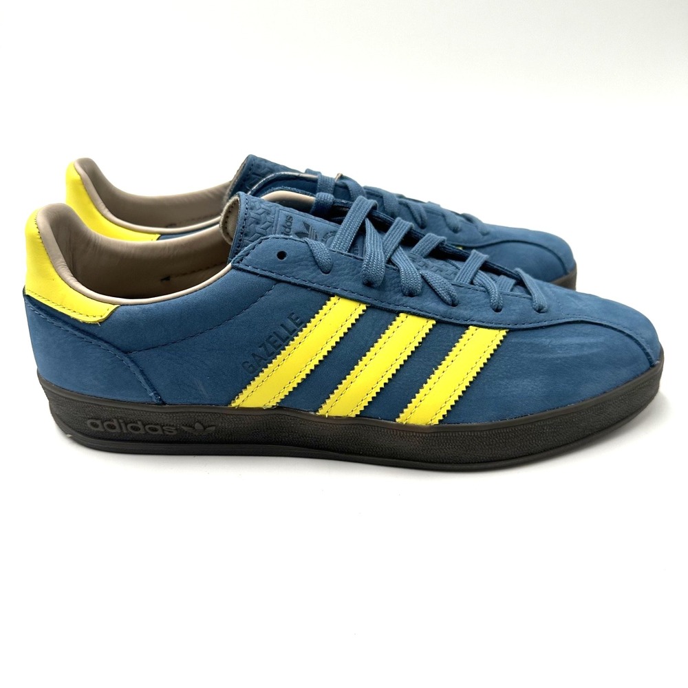 Adidas Originals Gazelle Indoor  Supply Color Shock Yellow JR8838 Men's Size 8
